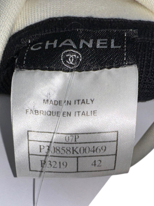 Chanel Sweater With Removable Bow - Size 42