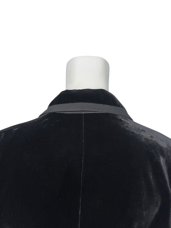 Armani Collezioni Black Velvet Pantsuit – IT 48 / US 12