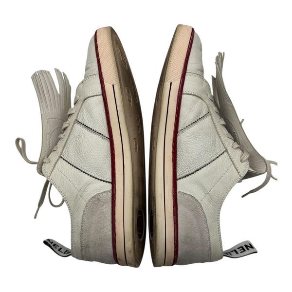 CHANEL Calfskin Fringe Golf/Tennis Sneakers in Ivory – Size 40