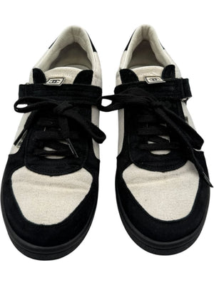 Chanel Canvas & Suede Performance Sneaker – Size 40
