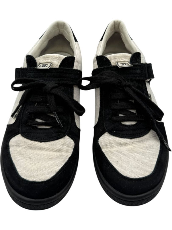 Chanel Canvas & Suede Performance Sneaker – Size 40