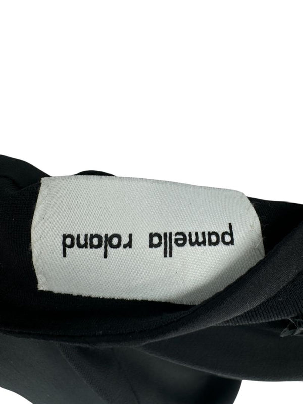 Pamella Roland Embellished Collar Longline Jacket - Large