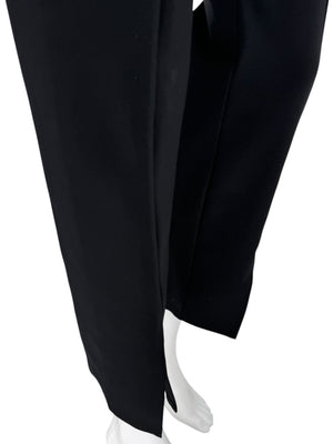 The Row Black Cropped Tapered Pants  – Size XL