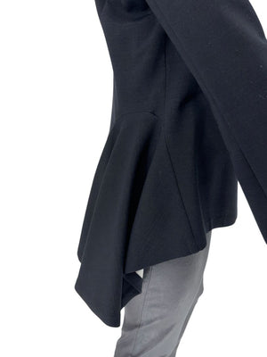 Stella McCartney Sculptural Wool Peplum Top - Size 8