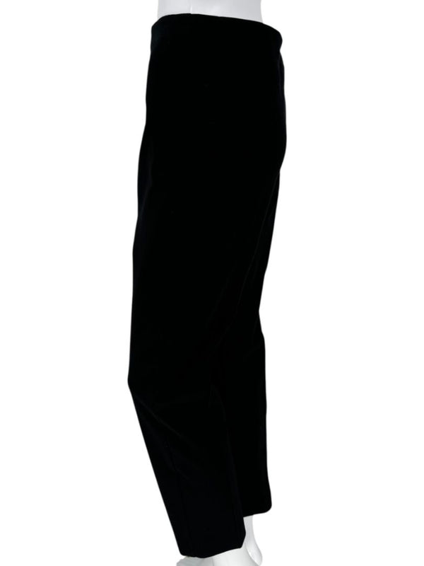 Brunello Cucinelli Charcoal Wool Tapered Trousers with MONILI Trim – Size IT 46 / US 10