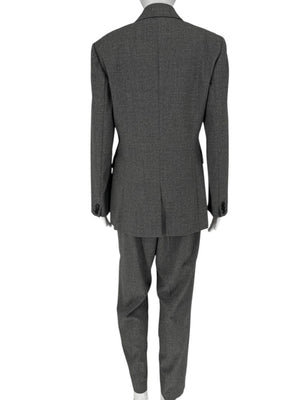Gabriela Hearst Charcoal 100% Wool Pantsuit – Size 44