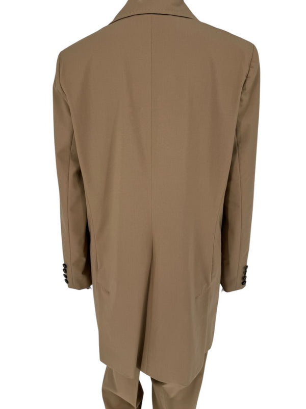MaxMara Camel Virgin Wool Blazer & Pants Set – Jacket Size 10, Pants Size 14