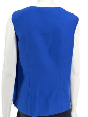 Marni Cobalt Blue Sleeveless Tunic/Blouse – Size IT 44