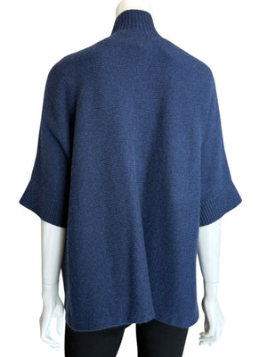 Akris Indigo Cashmere Twinset – Size 8