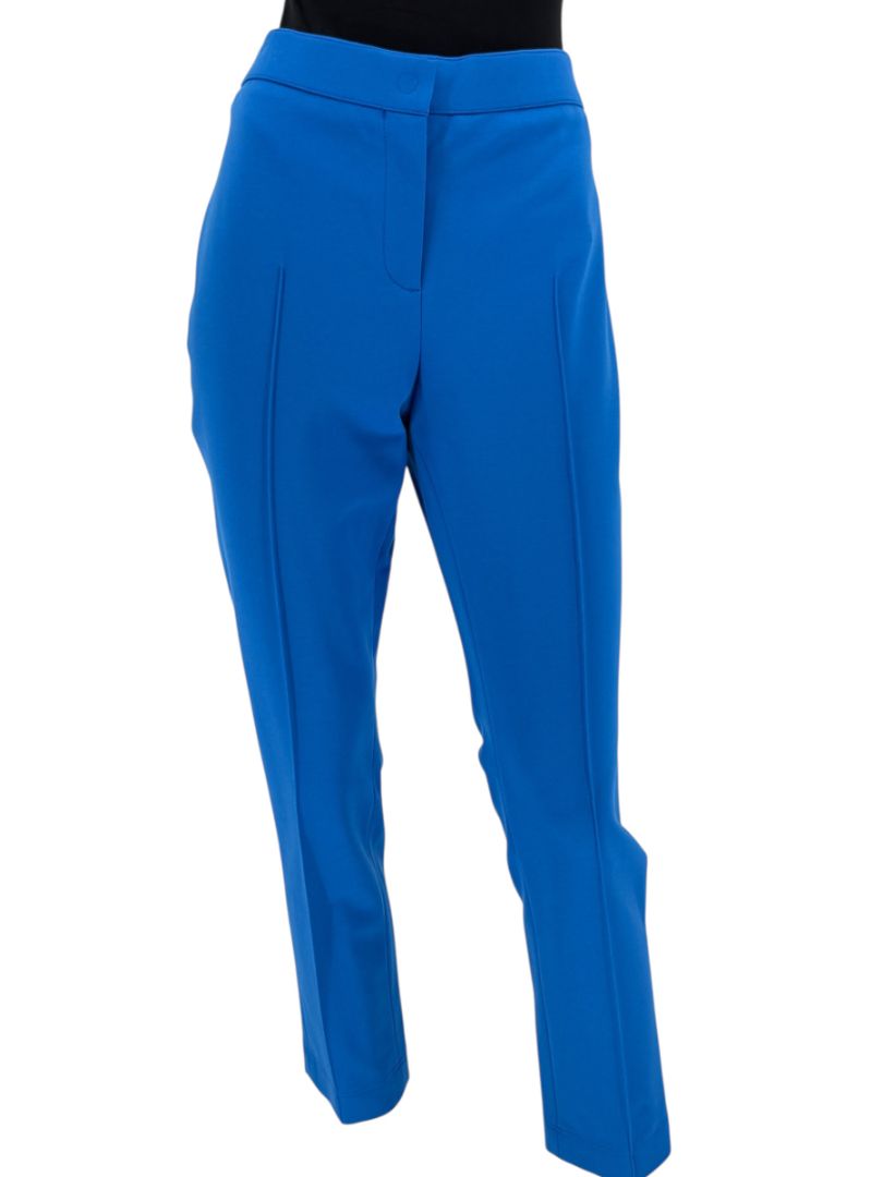 Akris Punto Lake Blue “Mara” Trousers – Size 10