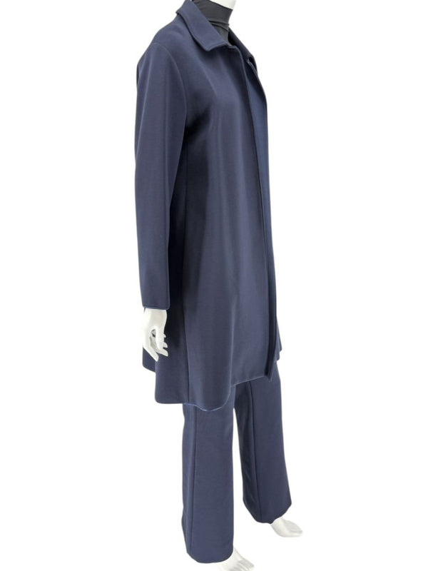 Pamella Roland Navy Pantsuit with Longline Jacket – Large