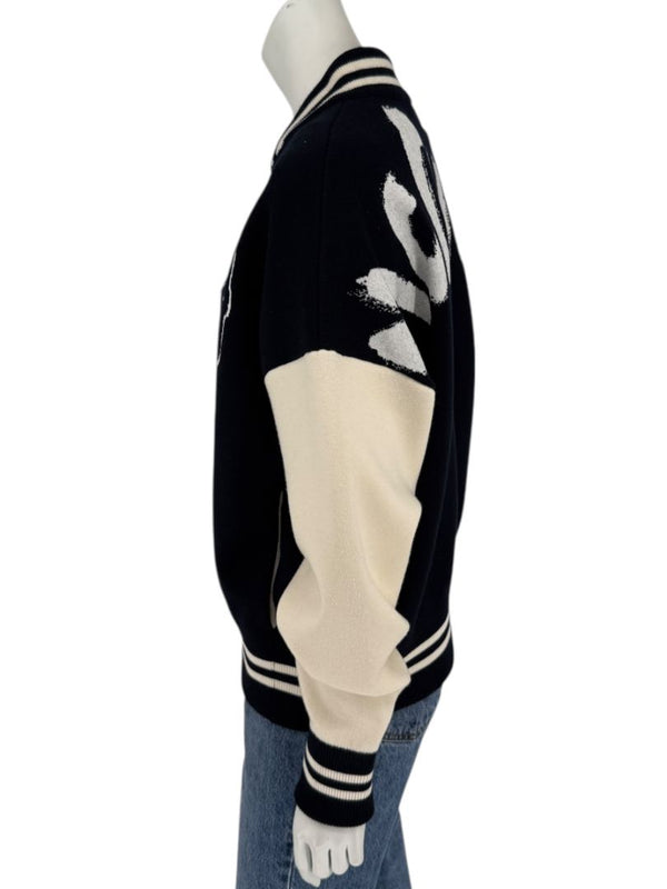 Alexander McQueen Wool Blend Skull Varsity Jacket – Size S (Men's)