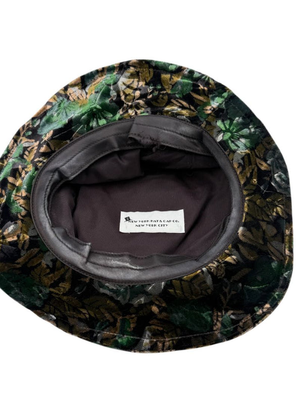 New York Hat & Cap Co. Multicolor Velvet Wire-Brimmed Hat