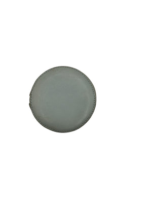 Chanel Chocolate Bar CC Logo lambskin Cosmetic Pouch Bag light blue/grey