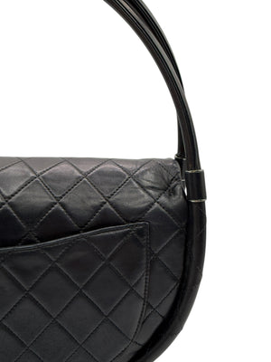 Chanel 2013 Black Hula Hoop Bag - Medium