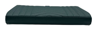 Saint Laurent Envelope Triquilt Small Shoulder Bag in Grained Leather