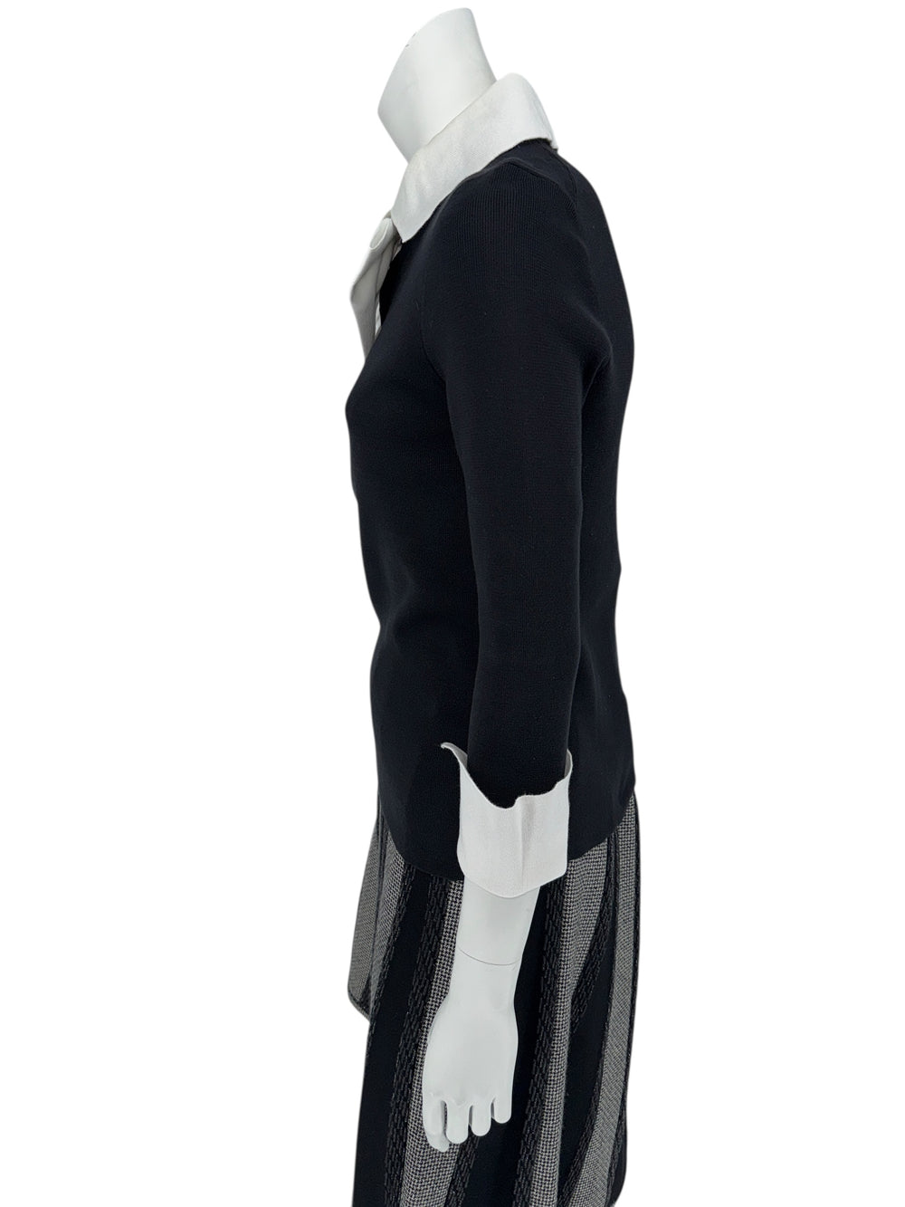 Chanel Sweater With Removable Bow - Size 42