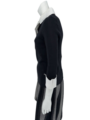 Chanel Sweater With Removable Bow - Size 42