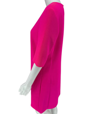 Lisa Perry for Barneys New York Wool Crepe Shift Dress – Size 10