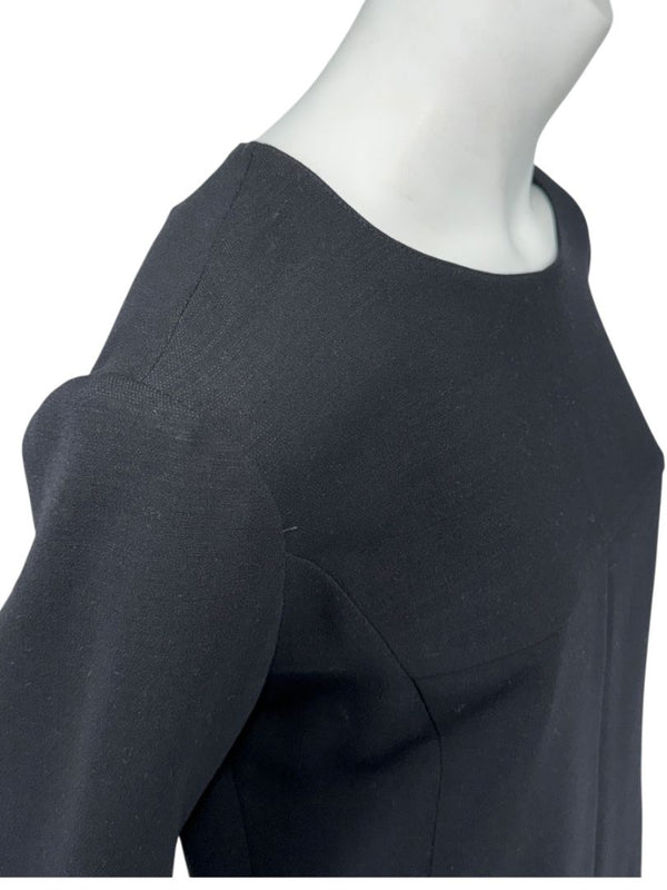 Stella McCartney Sculptural Wool Peplum Top - Size 8