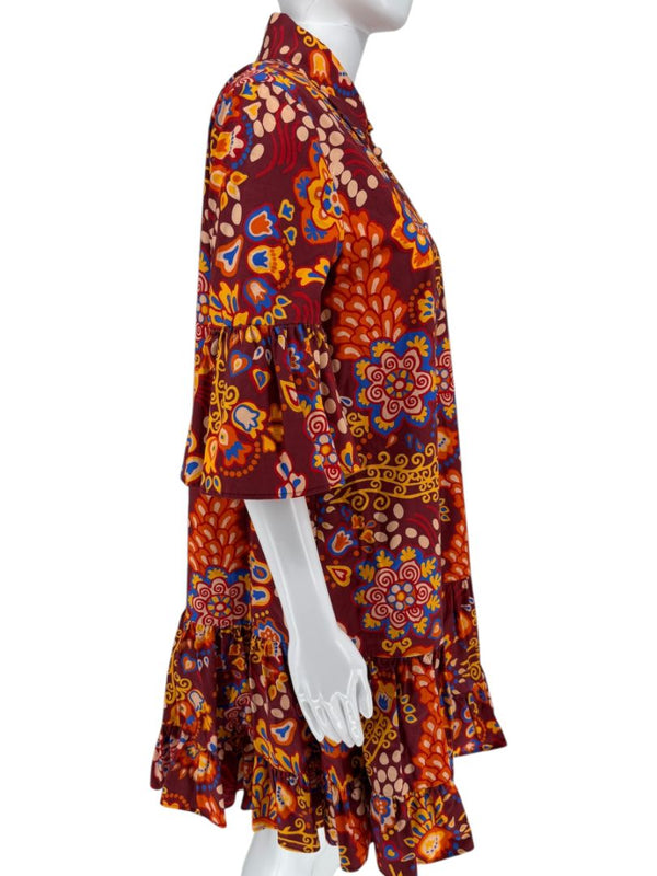 La DoubleJ ‘Choux’ Printed Cotton Dress - Size M