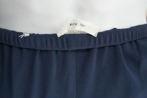 The Row Navy Cap-Sleeve Top & Pull-On Pant Set – Size Small