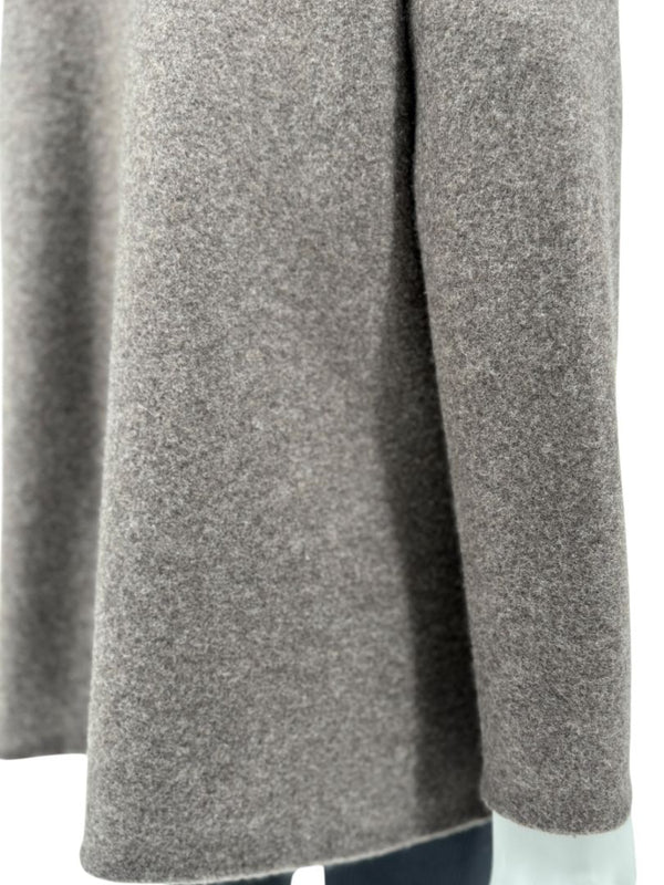Peter Cohen Taupe Open-Front Cashmere Jacket – Size S