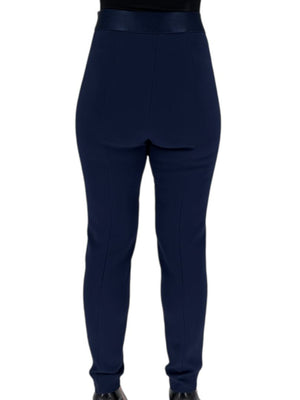 Pamella Roland Navy Embellished Pant Suit – Large