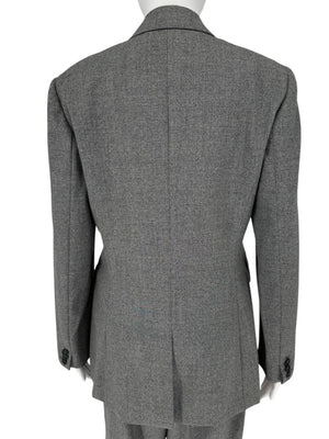 Gabriela Hearst Charcoal 100% Wool Pantsuit – Size 44