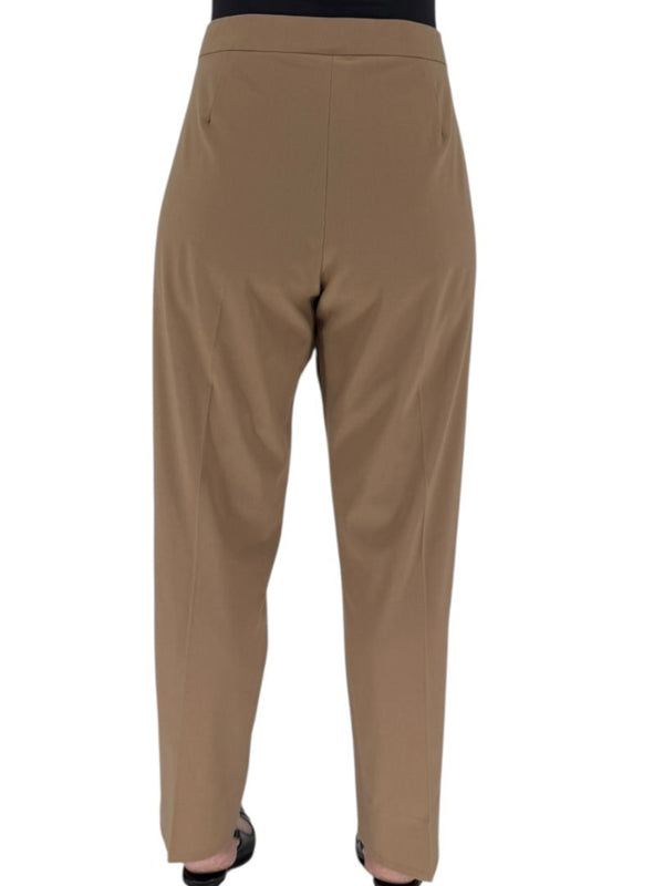 MaxMara Camel Virgin Wool Blazer & Pants Set – Jacket Size 10, Pants Size 14