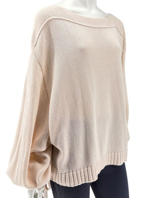 Jil Sander Blush Knit Pullover Sweater – Size S