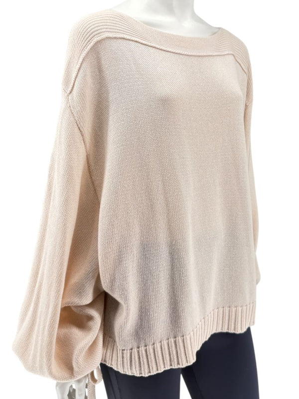 Jil Sander Blush Knit Pullover Sweater – Size S