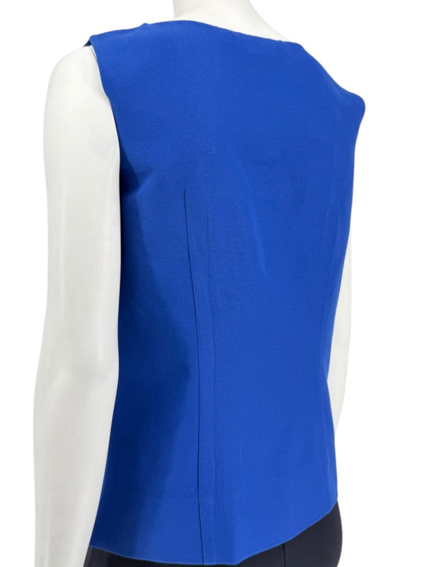 Marni Cobalt Blue Sleeveless Tunic/Blouse – Size IT 44