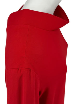 Brandon Maxwell Red Shift Dress – Size 10