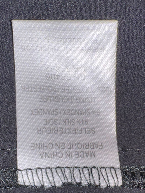 Theory Ivory Silk-Blend Sleeveless Maxi Dress – Size 10