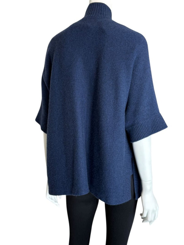 Akris Indigo Cashmere Twinset – Size 8