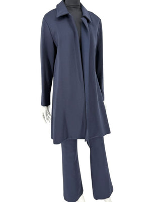 Pamella Roland Navy Pantsuit with Longline Jacket – Large