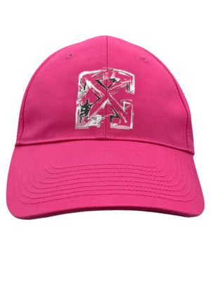 Off-White™ by Virgil Abloh Pink “Seasonal” Baseball Cap – Brand New with Tags