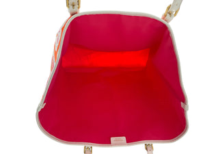 Emilio Pucci Patterned Coated Canvas Tote