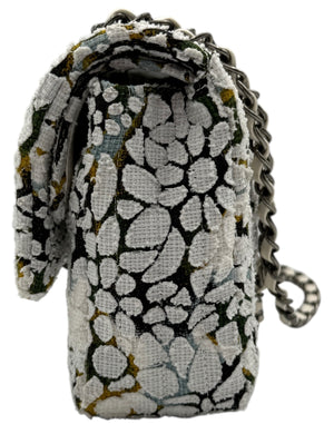 Chanel Double Flap Limited Edition Floral Tweed