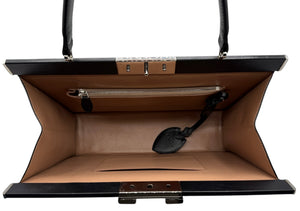 Alaia Large Cecile Studded Calf Leather Bag