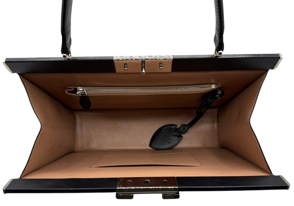 Alaia Large Cecile Studded Calf Leather Bag