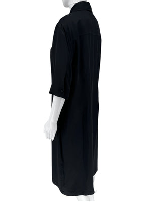 Jil Sander - Shirt Dress in Black NWT - Size 42