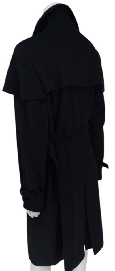 Burberry London Wool & Cashmere Trench Coat – Made in Italy, Size US 14