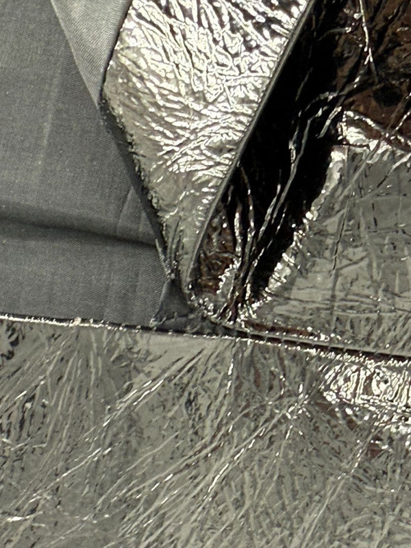 Emanuel Ungaro Liberté Crinkled Patent Leather Skirt – Size 12/46