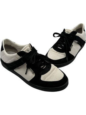 Chanel Canvas & Suede Performance Sneaker – Size 40