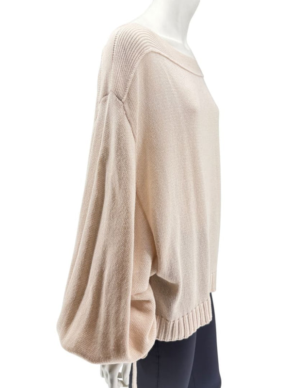 Jil Sander Blush Knit Pullover Sweater – Size S
