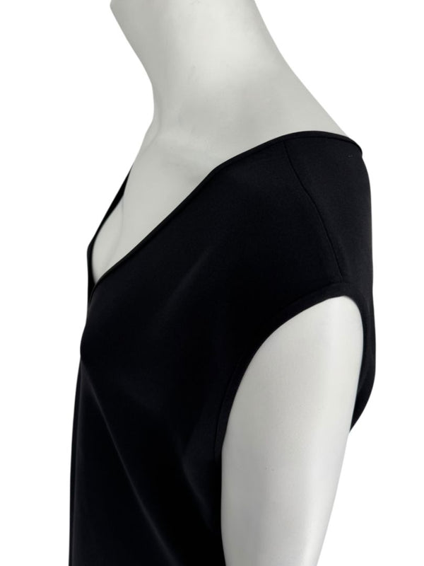 Maria Cornejo Black Silk Sleeveless Dress – Size 10