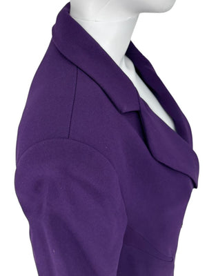 Pamella Roland Diamond Double Button Pant Suit - Large