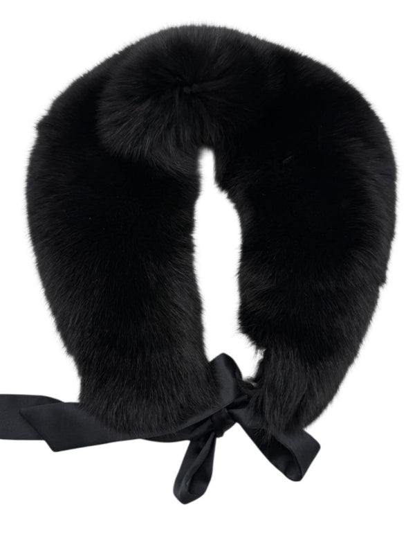 Dana Buchman Genuine Blue Fox Fur Collar – Pristine Condition